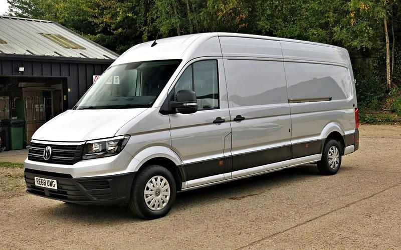 Silver Used 2018 VW Crafter Trendline Van | £20,995 (Good price) - Image 1/4