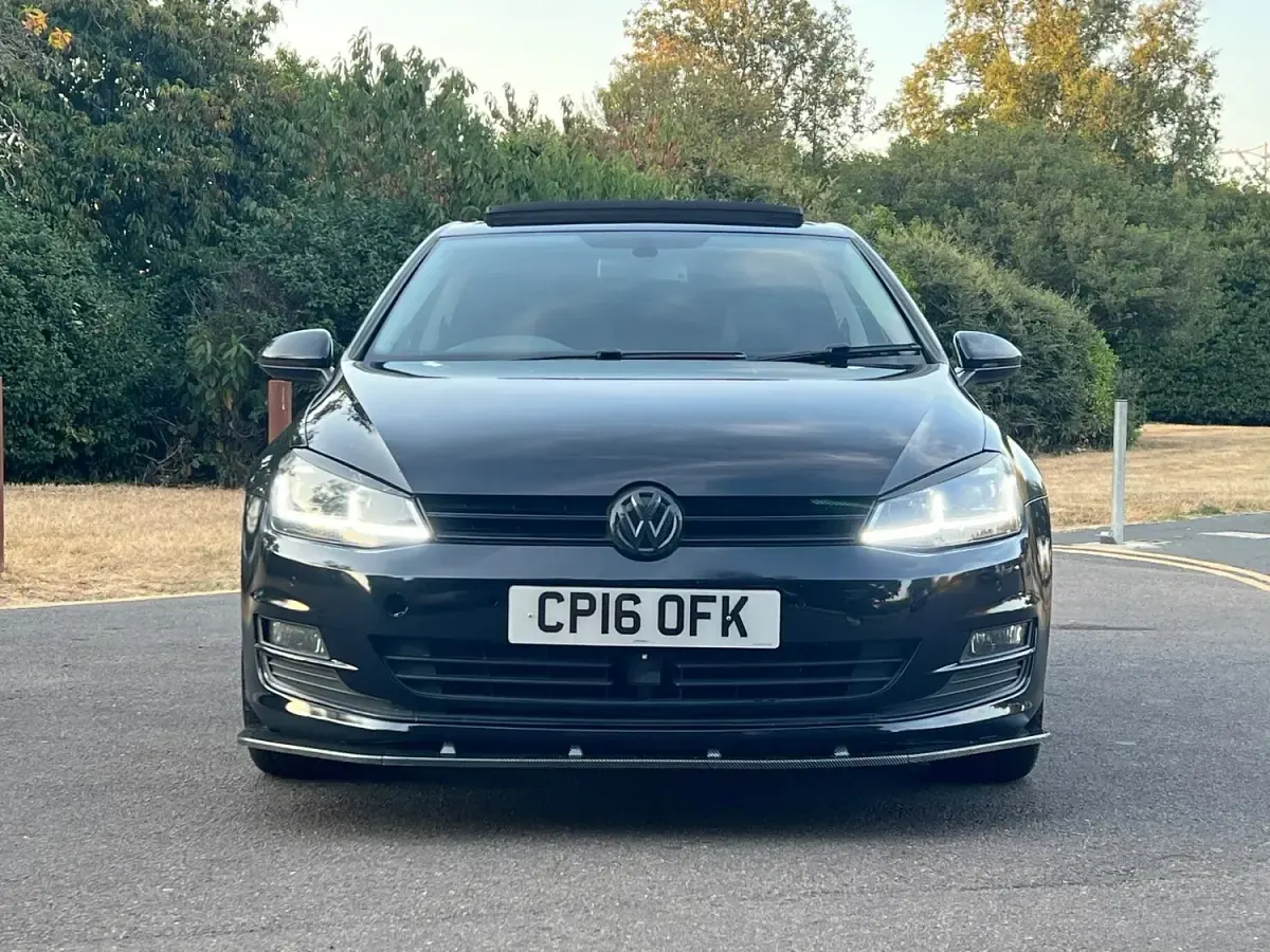 Used VW Golf VII GT 2016 Black Hatchback