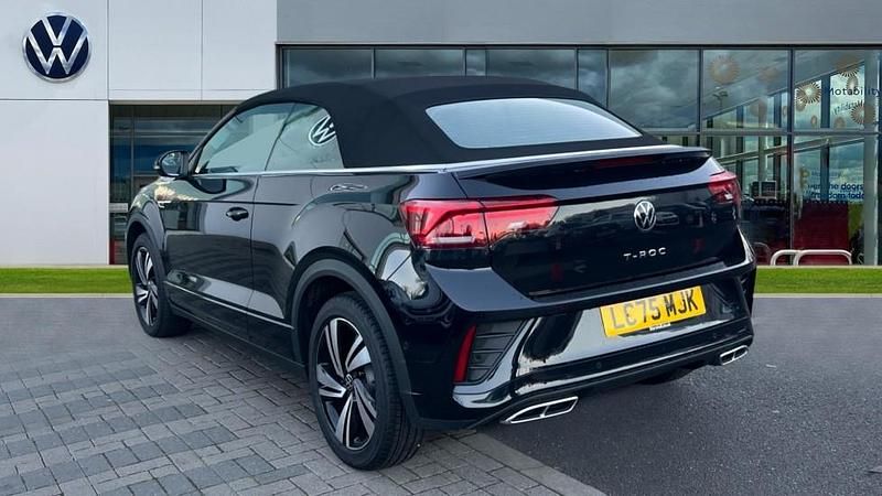 New VW T-Roc R-line 150 HP (110 kW) 2025 Deep black pearl black SUV