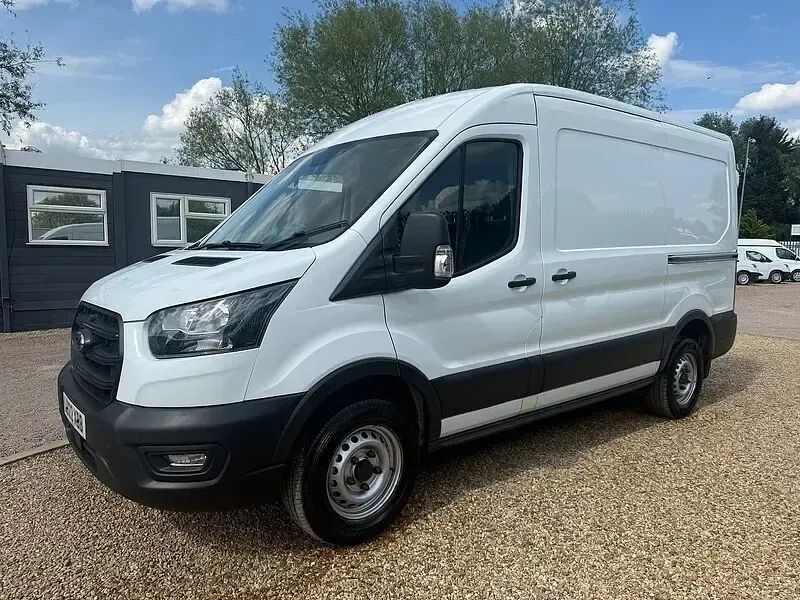 Used Ford Transit 130 HP (95 kW) 2022 White Van