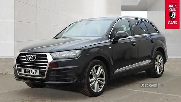 Used Audi Q7 S-Line 218 HP (160 kW) 2018 Black SUV