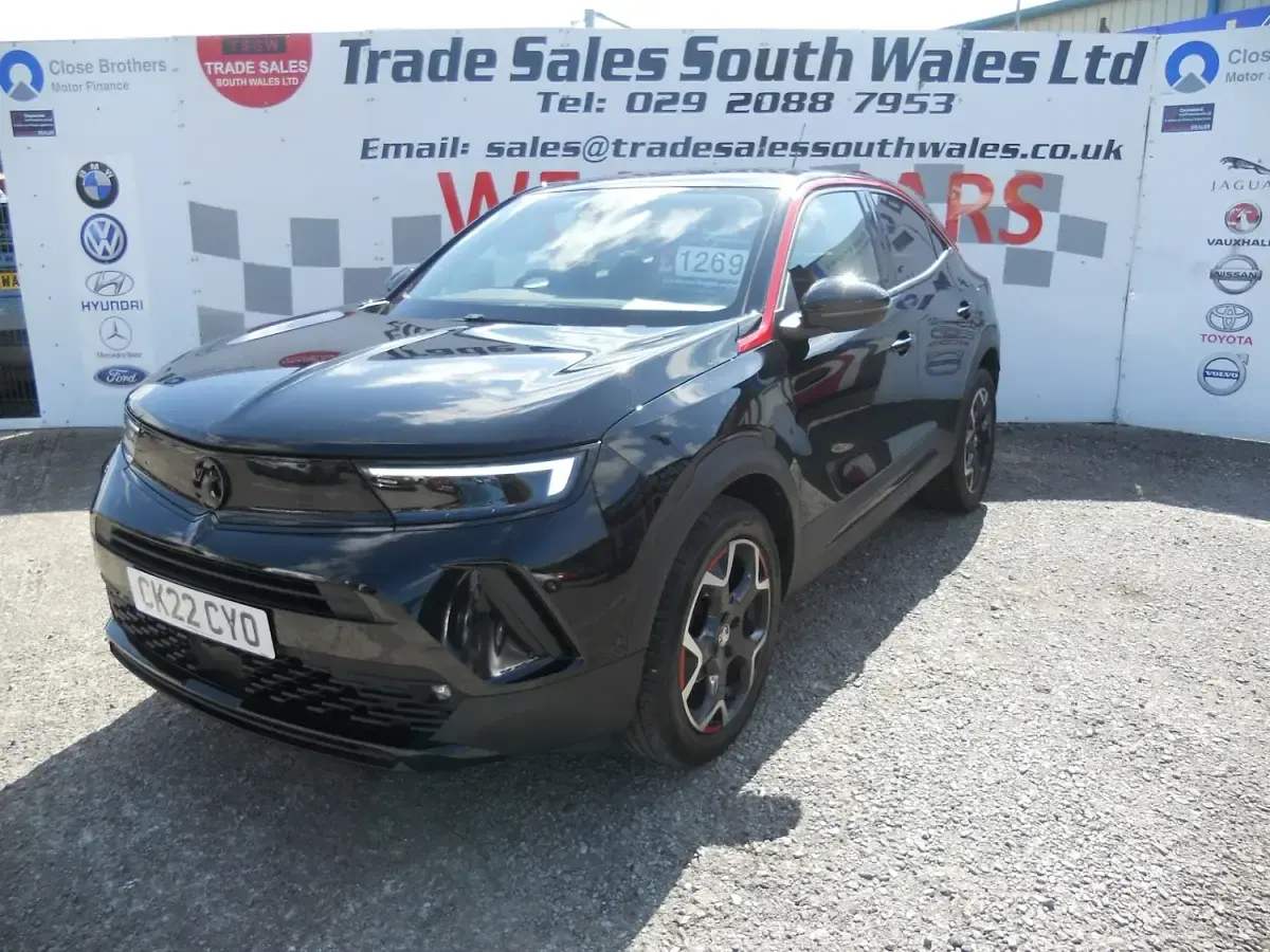 Used Vauxhall Mokka SRi 128 HP (94 kW) 2022 Black SUV