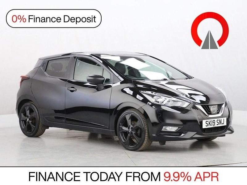 Used Nissan Micra S 100 HP (73 kW) 2019 Black Hatchback