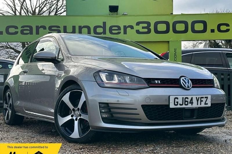 Begagnad VW Golf VII GTI 2014 Silver Halvkombi