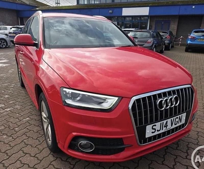 Used Audi Q3 S-Line 140 HP (102 kW) 2014 Red SUV