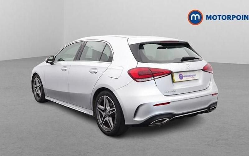 Used Mercedes A200 AMG line 150 HP (110 kW) 2019 Silver Hatchback