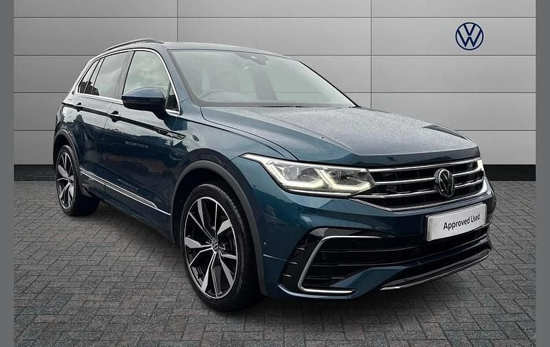 Blue Used 2023 VW Tiguan R-line SUV | £26,990 (Fair price) - Image 1/4