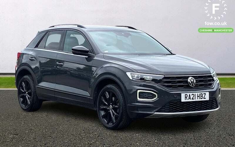 Grey Used 2021 VW T-Roc Black Edition SUV | £17,799 (Good price) - Image 1/4