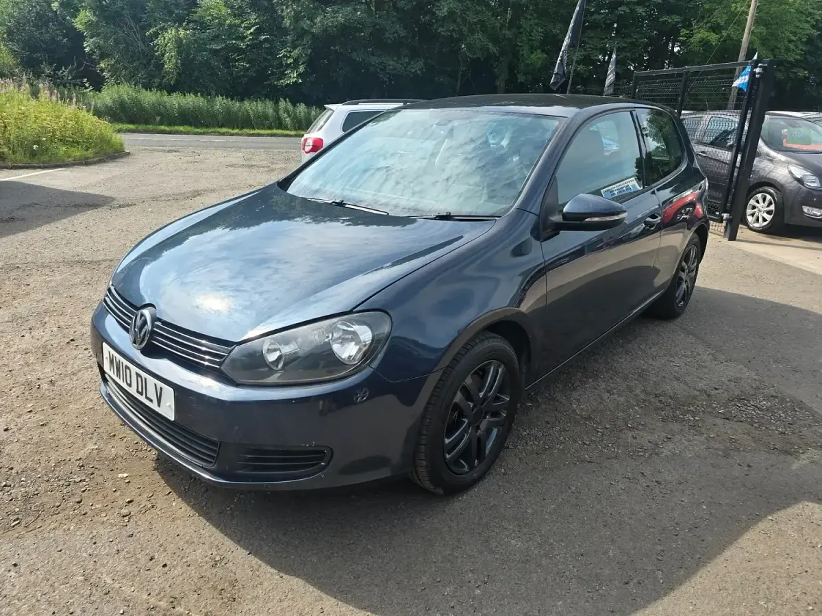 Used VW Golf VI SE 2010 Blue Hatchback