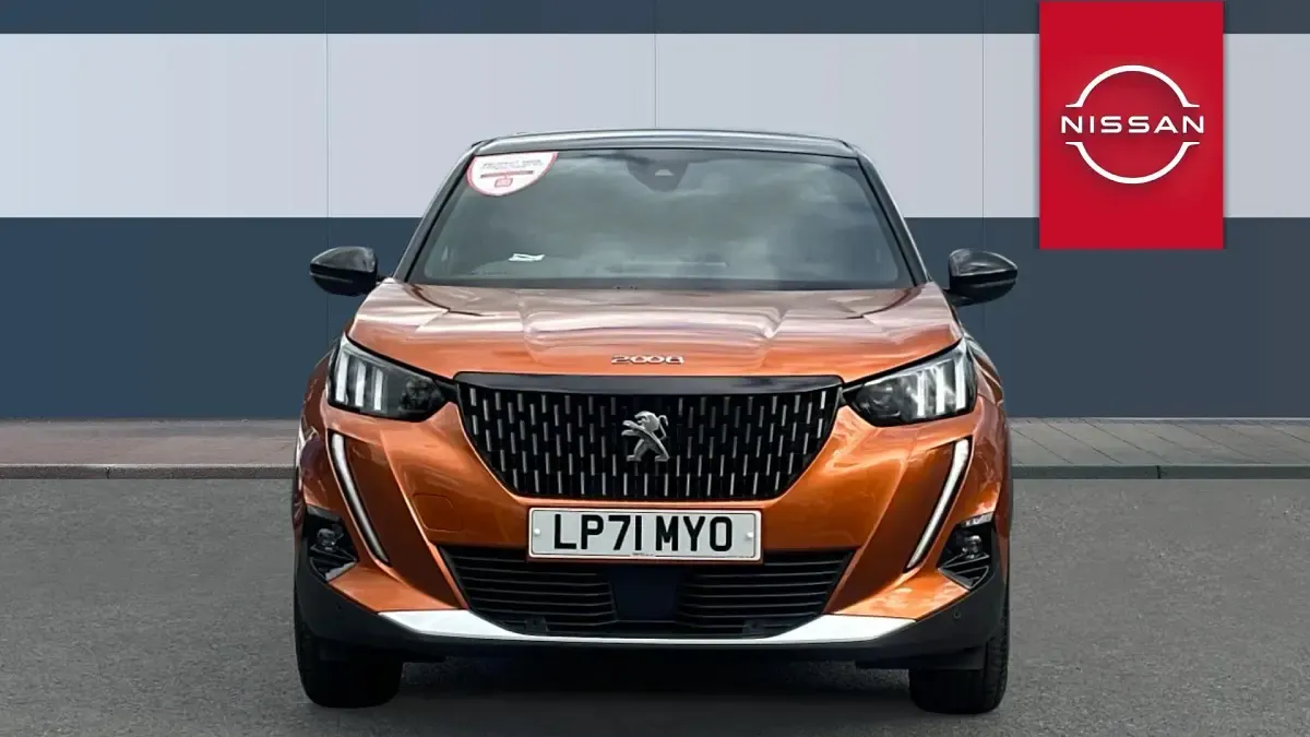 Used Peugeot 2008 GTi 131 HP (96 kW) 2022 Orange SUV