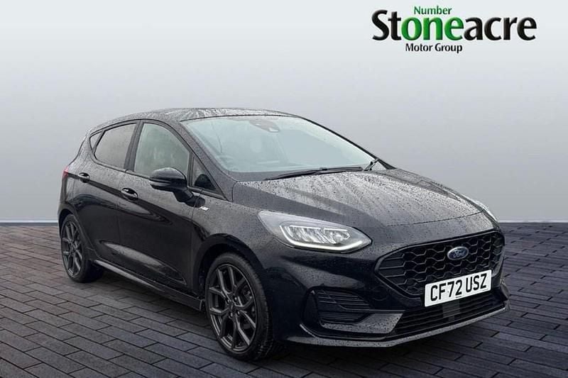 Black Used 2023 Ford Fiesta ST-Line Hatchback | £11,999 (Good price) - Image 1/1