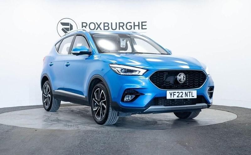 Blue Used 2022 MG ZS Exclusive Sedan | £12,992 (Fair price) - Image 1/4