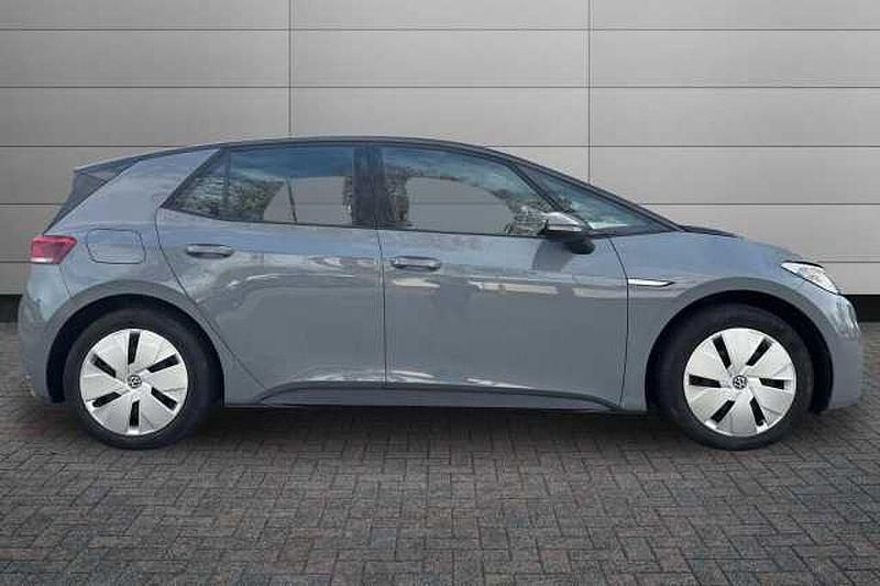Used VW ID.3 Pure 110 kW (150 HP) 2021 Moonstone grey with black roof Hatchback