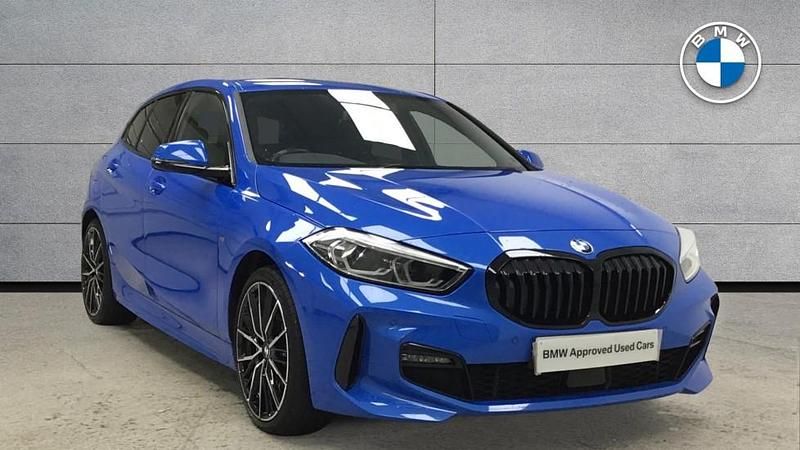 Used BMW 118 M Sport 134 HP (98 kW) 2023 Blue Hatchback