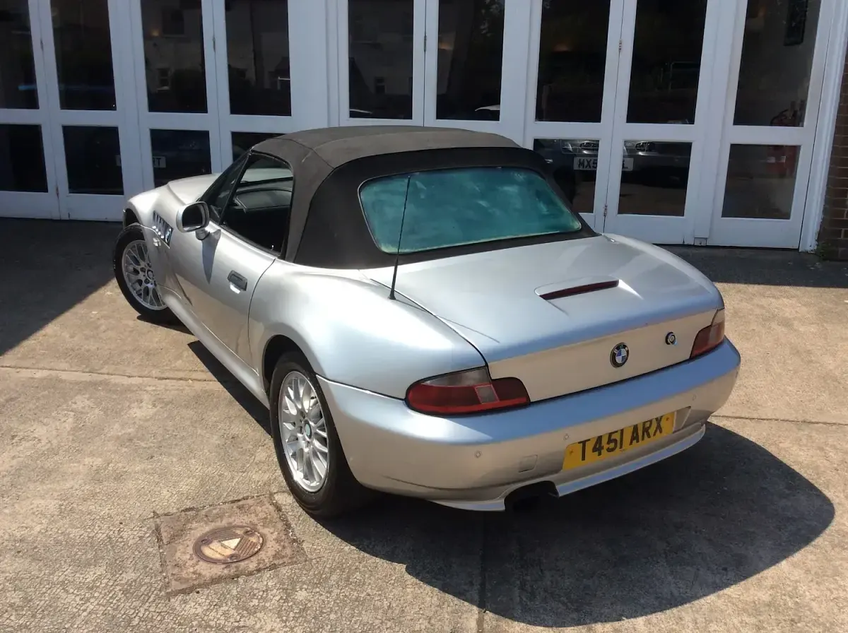 Used BMW Z3 118 HP (86 kW) 1999 Silver Cabriolet