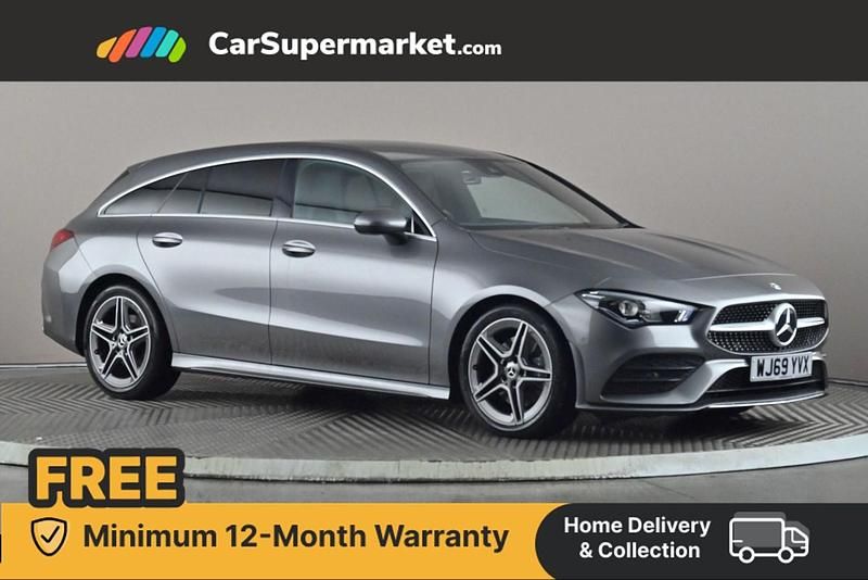 Grey Used 2019 Mercedes CLA200 AMG line Estate | £20,176 (Fair price) - Image 1/4