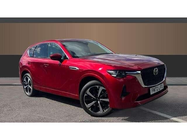 Red Used 2022 Mazda CX-60 Takumi-Line SUV | £28,793 (Fair price) - Image 1/4