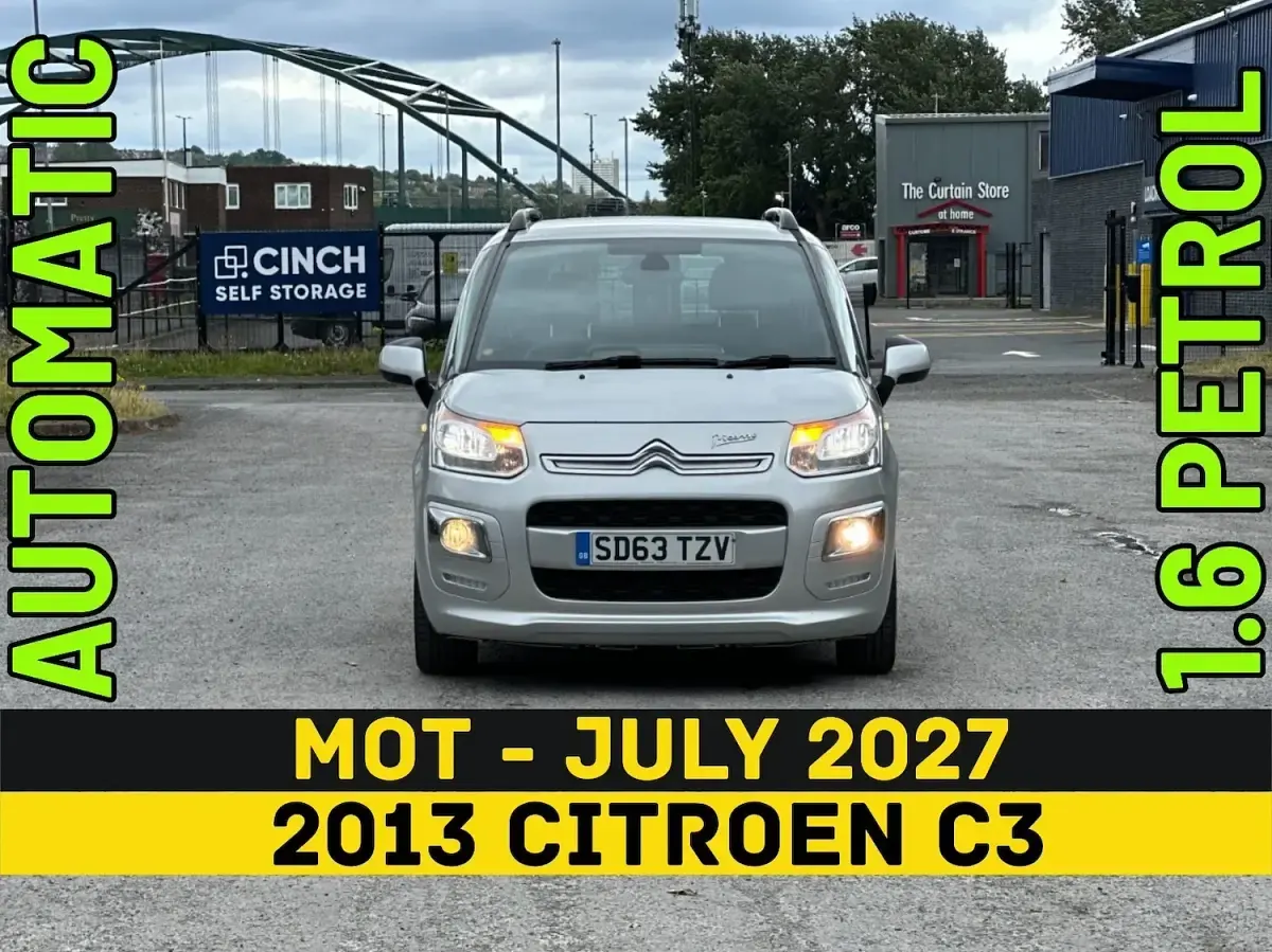 Used Citroën C3 Picasso Exclusive 120 HP (88 kW) 2013 Silver MPV