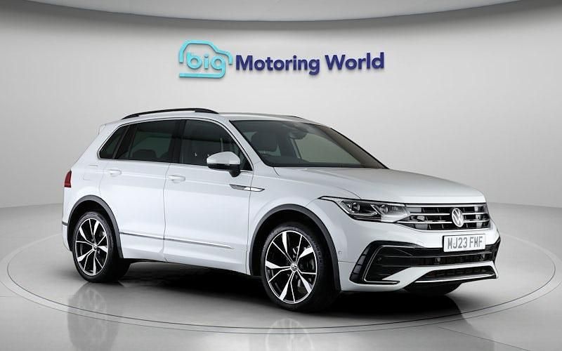Used VW Tiguan R-line 150 HP (110 kW) 2023 White SUV