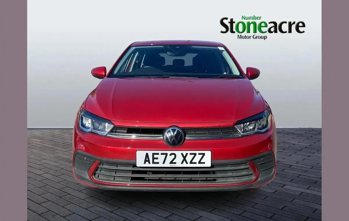 Used VW Polo Life 95 HP (69 kW) 2022 Red Hatchback