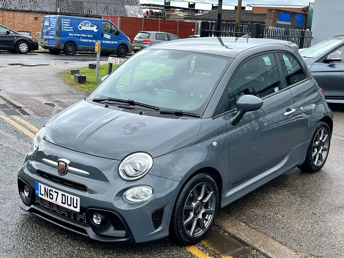 Used Abarth 595 145 HP (106 kW) 2017 Grey Hatchback