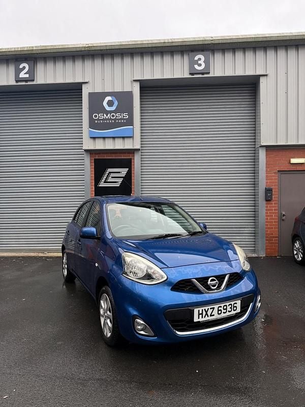 Blue Used 2015 Nissan Micra Acenta Hatchback | £4,195 (Good price) - Image 1/4