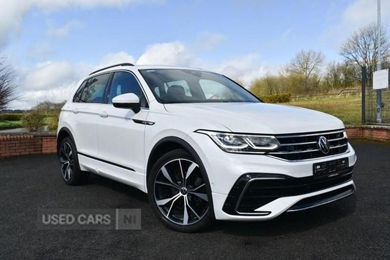 Used VW Tiguan R-line 2021 White SUV