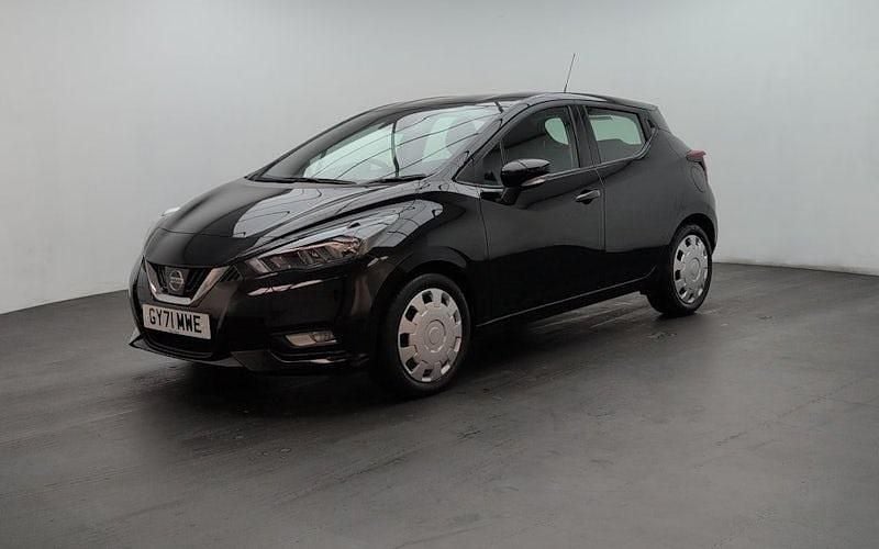 Used Nissan Micra Acenta 92 HP (67 kW) 2022 Black Hatchback