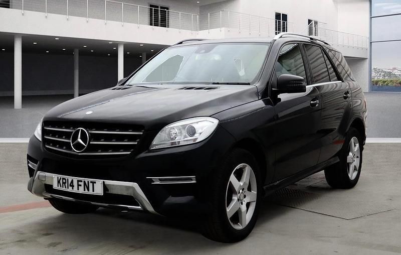 Black Used 2014 Mercedes ML350 AMG SUV | £13,800 (Fair price) - Image 1/4