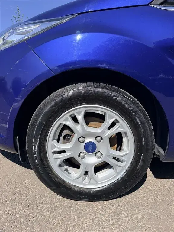 Used Ford Fiesta Titanium 2015 Blue Hatchback