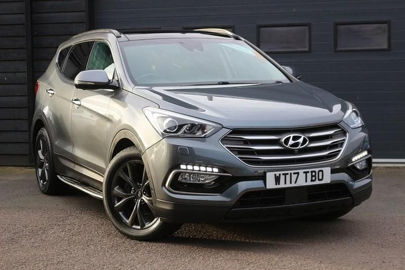 Silver Used 2017 Hyundai Santa Fe Edition SUV | £11,995 (Fair price) - Image 1/1
