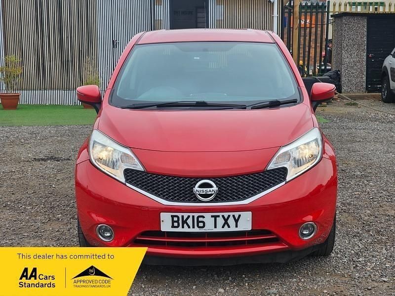 Used Nissan Note Acenta 80 HP (58 kW) 2016 Red MPV