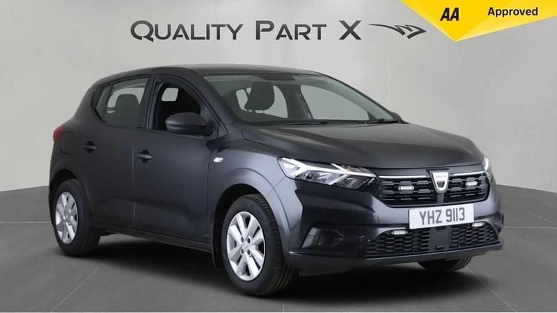 Grey Used 2022 Dacia Sandero Essentiel Hatchback | £7,679 (Good price) - Image 1/4