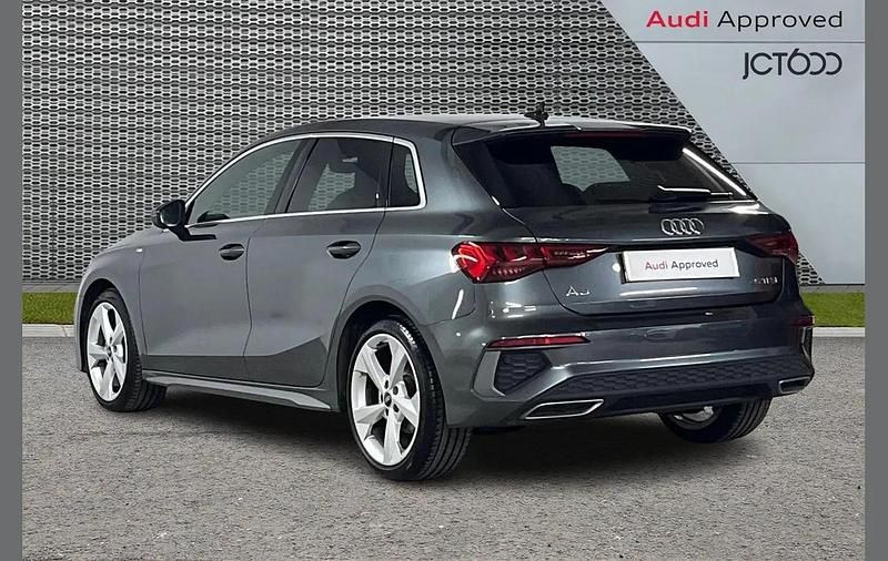 Used Audi A3 S-Line 147 HP (108 kW) 2022 Grey Sedan