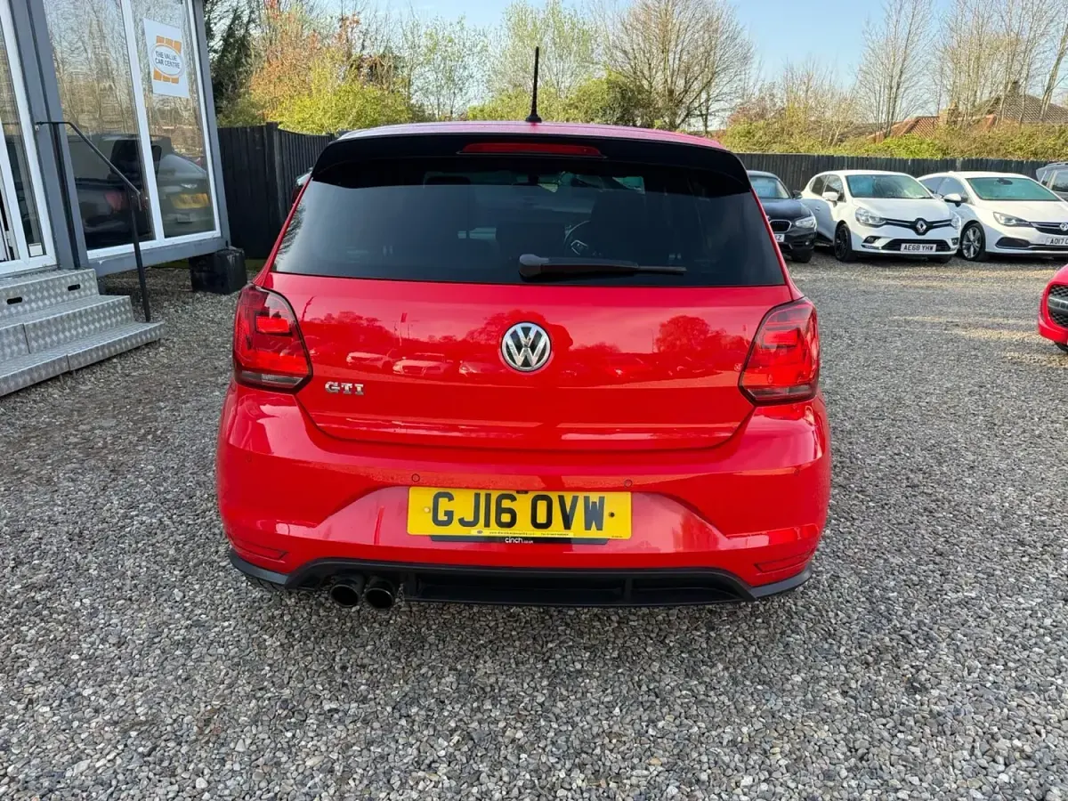 Used VW Polo GTI 192 HP (141 kW) 2016 Red Hatchback