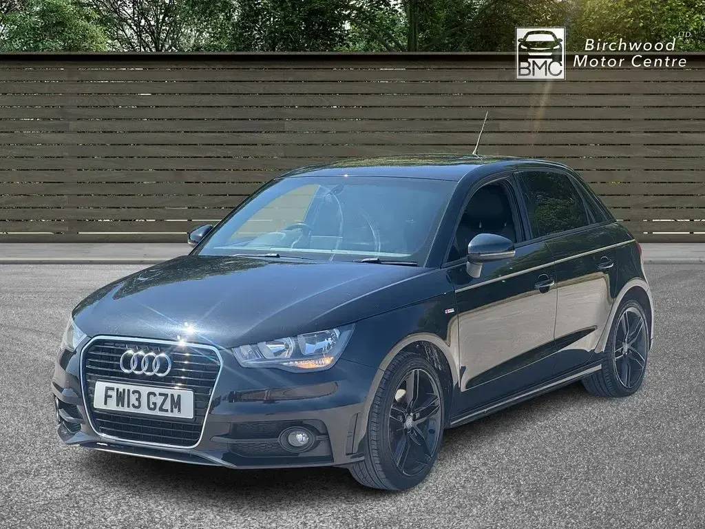 Used Audi A1 Sportback S-Line 122 HP (89 kW) 2013 Black Hatchback