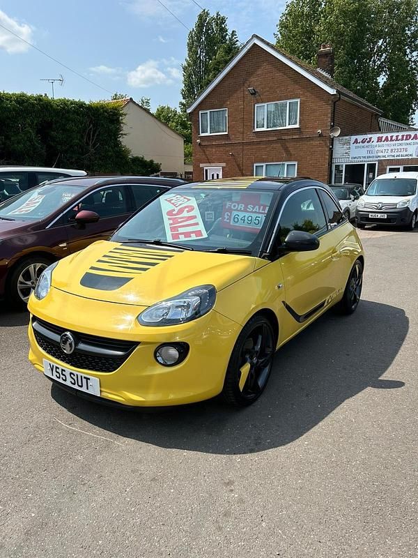 Used Vauxhall Adam Slam 100 HP (73 kW) 2013 Yellow Hatchback