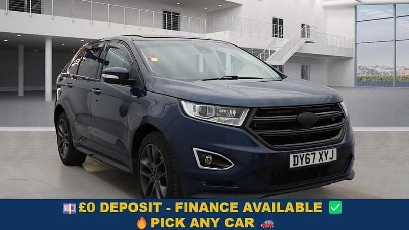 Blue Used 2017 Ford Edge Sport SUV | £13,749 (Fair price) - Image 1/4
