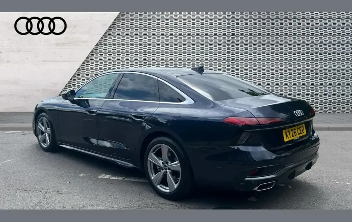 Ny Audi A6 S-Line 204 HK (150 kW) 2026 Blå Sedan