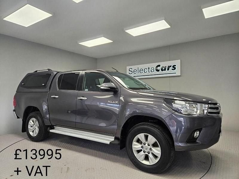 Grey Used 2017 Toyota HiLux Pickup | £16,794 (A bit pricey) - Image 1/4