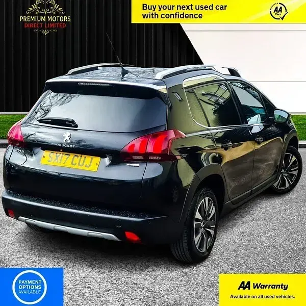 Used Peugeot 2008 Allure 2017 Black SUV