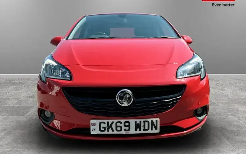 Used Vauxhall Corsa 75 HP (55 kW) 2019 Red Hatchback
