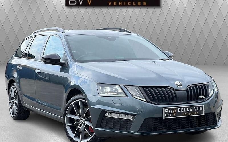 Used Skoda Octavia vRS 245 HP (180 kW) 2019 Grey Estate