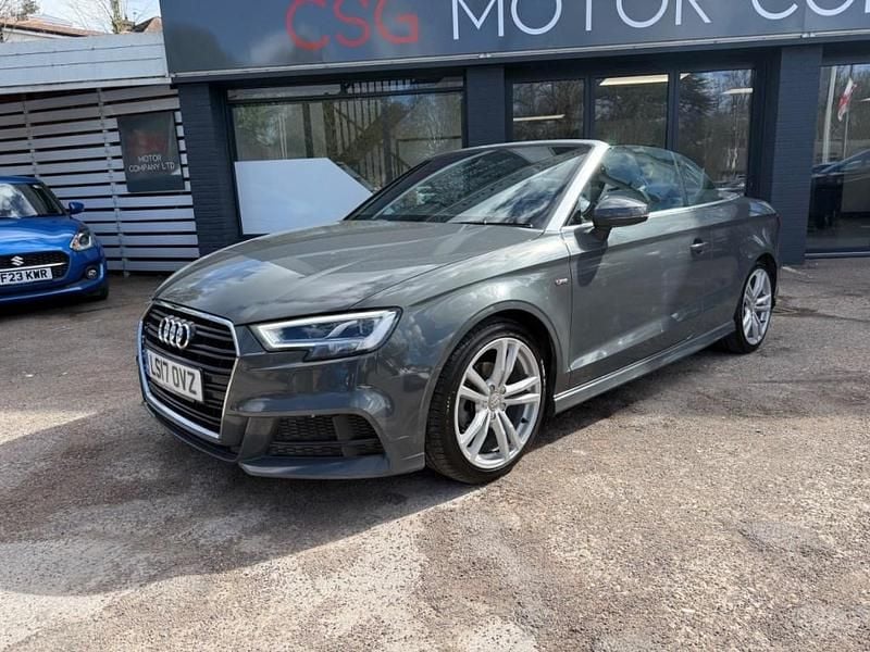 Used Audi A3 Cabriolet S-Line 2017 Grey Cabriolet