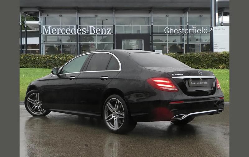 Used Mercedes E400 AMG Line Premium Plus 334 HP (245 kW) 2019 Black Sedan