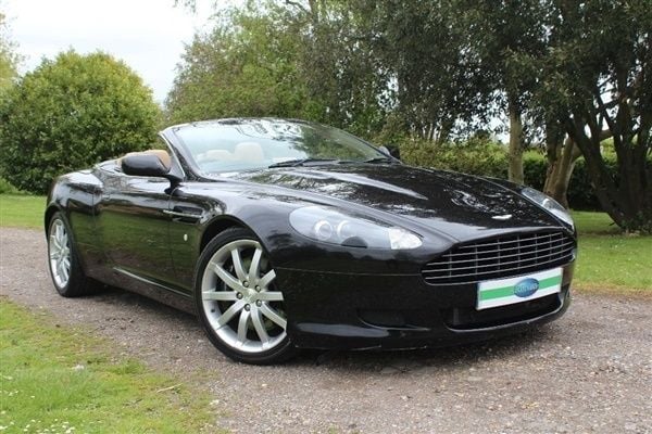 Used Aston Martin DB9 450 HP (330 kW) 2006 Onyx black Cabriolet