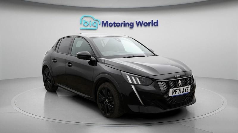 Used Peugeot 208 GT 102 HP (75 kW) 2022 Black Hatchback