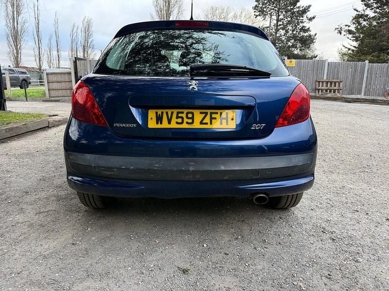 Used Peugeot 207 Sport 95 HP (69 kW) 2009 Blue Hatchback
