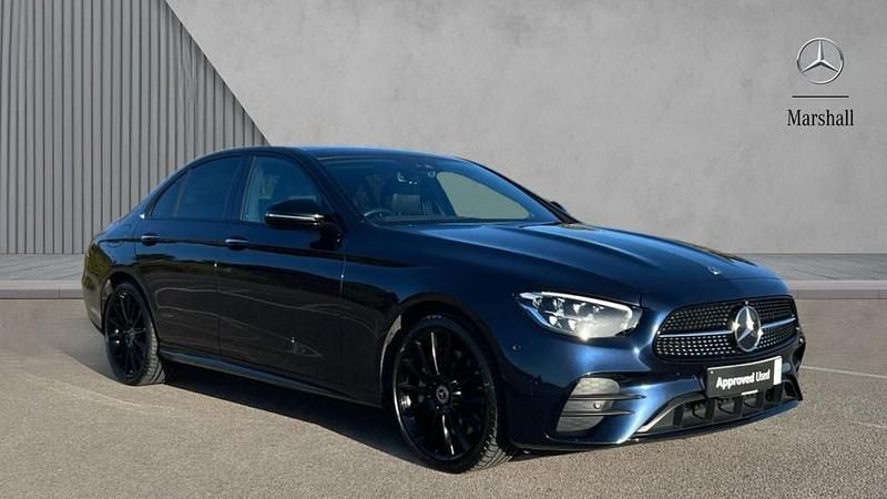 Blue Used 2023 Mercedes E400 AMG line Sedan | £42,880 (Fair price) - Image 1/4