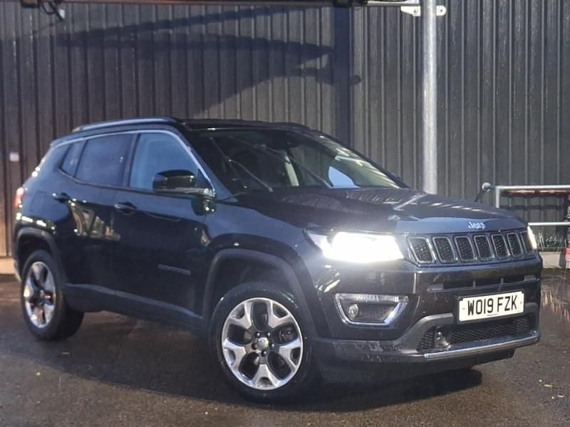 Black Used 2019 Jeep Compass Limited SUV | £11,998 (Fair price) - Image 1/4